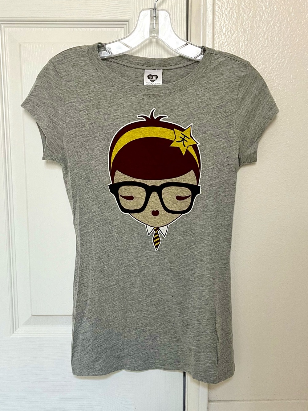 Harajuku Lovers Gray Short-Sleeve Graphic Tee